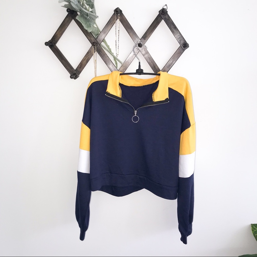 TOBI cropped 1/4 zip